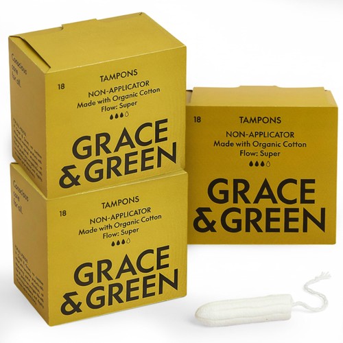 Grace green tampons ohne - &,