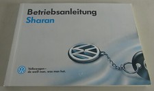Betriebsanleitung / Handbuch VW Sharan I Benzin + Diesel Typ 7M8 Stand 07/1995