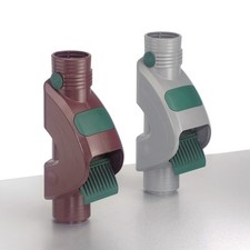 3 P Fallrohrfilter Rainus grau