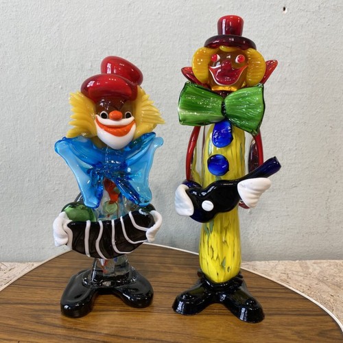 Murano clown figur - murano,