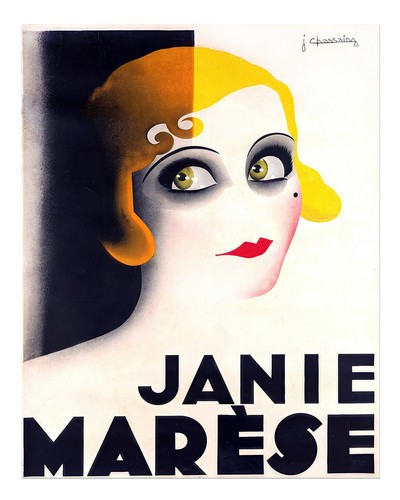 Vintage art deco - vintage, wandkunst