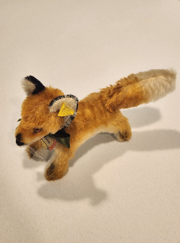 Steiff vintage 131800 rotfuchs - 131800,