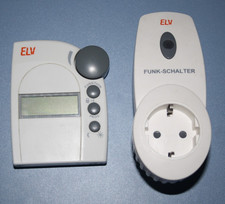 ELV Set mit 1x FS20 STR Wandthermostat und 1x FS20 ST-3 kompatibel mit Conrad