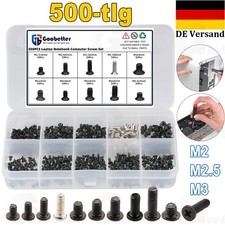 500tlg M2 M2,5 M3 Laptop Schrauben Computer Reparatur Satz für IBM Dell Lenovo