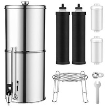 Schwerkraft Wasserfiltersystem (mit Kratzer), 11 L Schwerkraft Wasserfilter