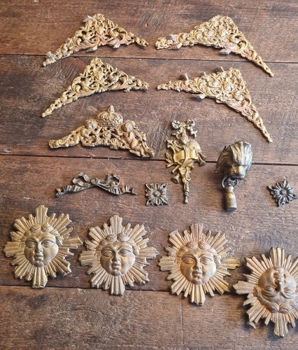 Schönes altes bronze konvolut - schönes,