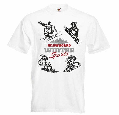 Shirt silhouette snowboard - t-shirt,