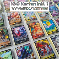 100 pokemon karten v - pokemon, ex/
