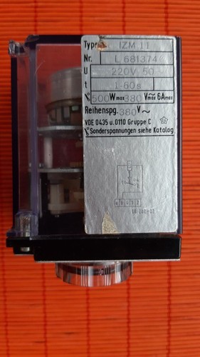 Schleicher zeitrelais 60 - -,