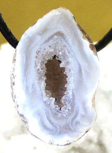 Achat geode gebohrt - achat,