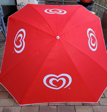 Sonnenschirm Sonnenschutz Langnese Sommer Freibad Pool Garten  ?