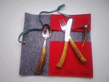 Jagdbesteck,3tlg.Omega