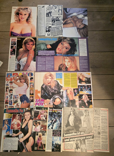 Samantha fox rare press - samantha,