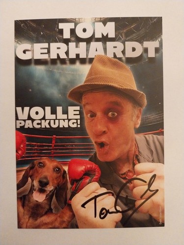 Tom gerhardt autogramm - gerhardt,
