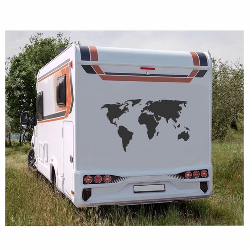 Wohnmobil weltkarte aufkleber - wohnmobil,