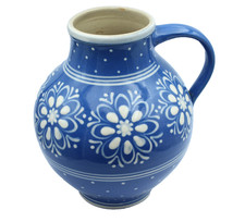 Krug mit Henkel 19cm Vase im