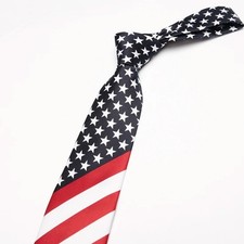 Herren Krawatte US FLAGGE USA