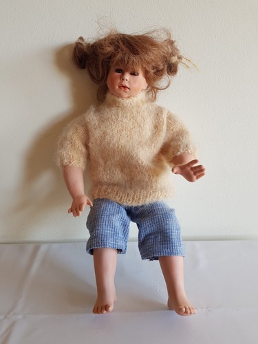 Günzel sammlerpuppe mit - günzel, 98