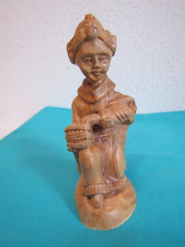 Handgeschnitzte krippenfigur - handgeschnitzte,
