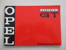 Opel GT Betriebsanleitung