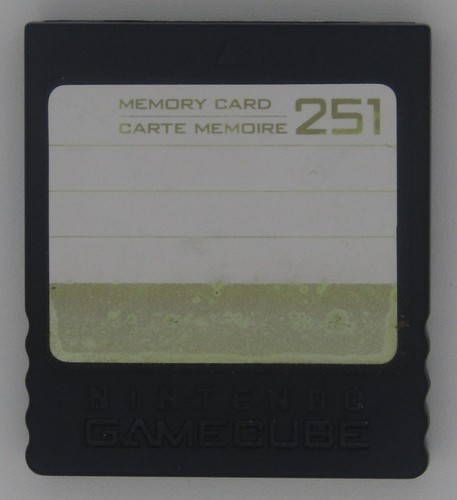 Memory card 251 blöcke - card,