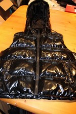 Lackjacke Lackweste Steppweste