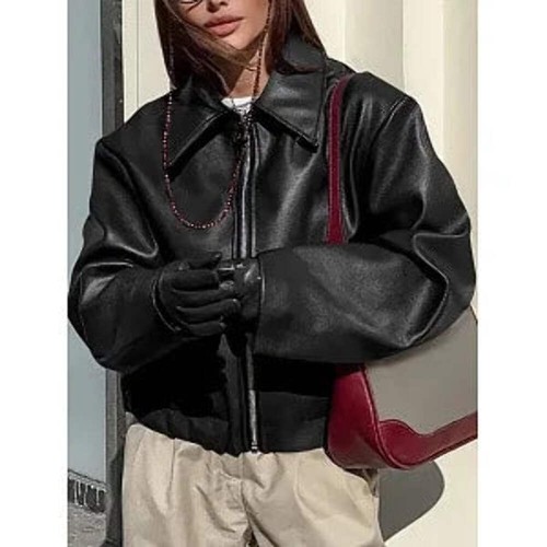 Retro bikerjacke für damen - retro-bikerjacke,