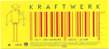 Kraftwerk concert 1991 - in,
