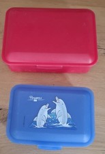 2 Vesperboxen  Brotdosen Vesperbox Vesperdose Brotdose Klickverschluss