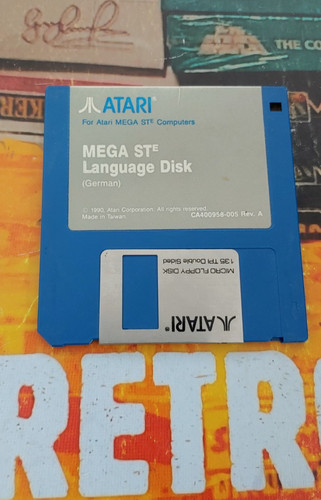 Atari mega ste language - ste, disk