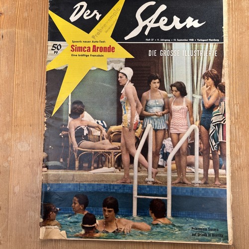 Zeitschrift stern 1958 heft - zeitschrift, 1958,