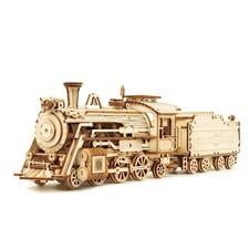 3D Holzpuzzle Lokomotive