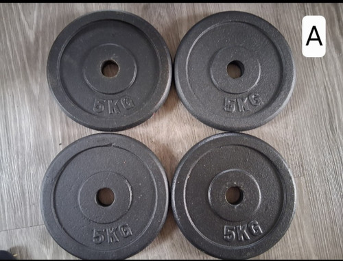Hantelscheiben 20kg - , (4x5kg)