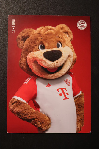 Autogrammkarte berni bayern - autogrammkarte,