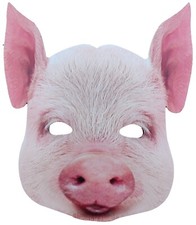 Tier Maske - Schwein -