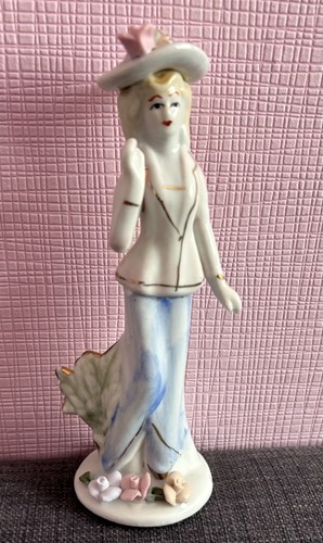 Porzellan frau elegante dame - porzellan, frau,