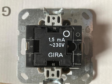 Gira system 55,  011600 Kontroll  Wechselschalter