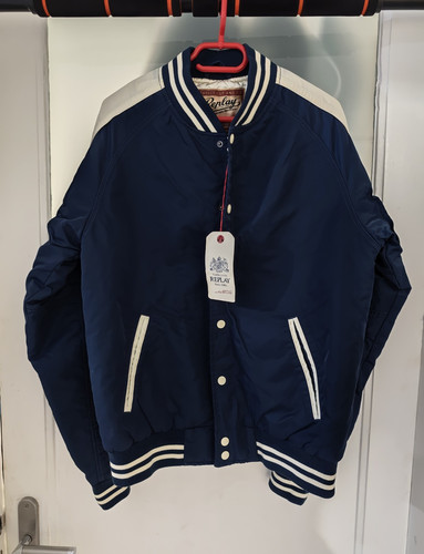 Replay herren collegejacke - herren,