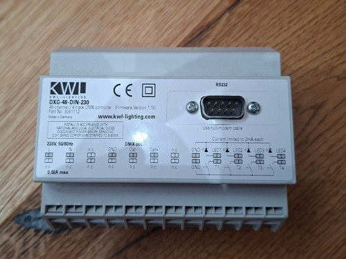 Kwl lighting dmx controller - kwl,