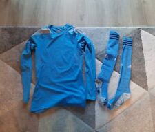 Adidas Unterziehshirt Compressionsshirt Techfit Gr.M+Stutzenstrumpf Gr. 2 36-38