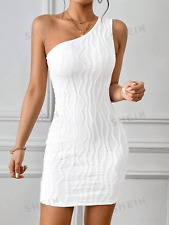 XS BIS XL❤ Figurbetontes Kleid mit einer Schulter frei