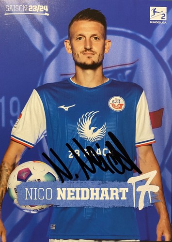 Autogrammkarte hansa rostock - autogrammkarte,