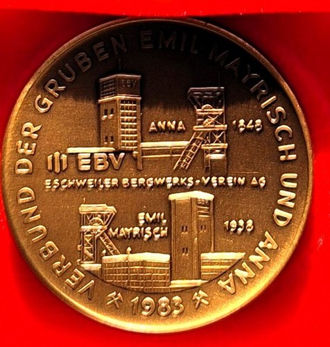 Bergbau medaille grube - medaille,