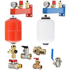 Membran Ausdehnungsgefäß optional Sicherheitsgruppe f. Heizung & Trinkwasser SET