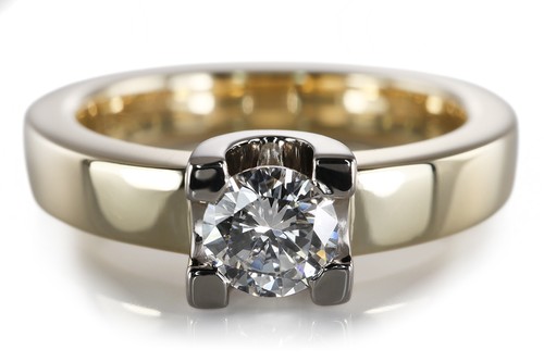 Ring brillant 55 ct - 1, 0,55