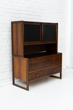 Dänischer Barschrank aus Palisander und Leder - Mid Century 60er Jahre