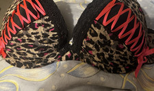 PUSH BH 70A SCHWARZ PINK NEUW