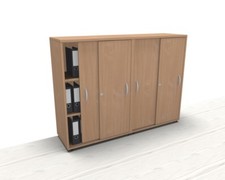Büroschrank 2teilig