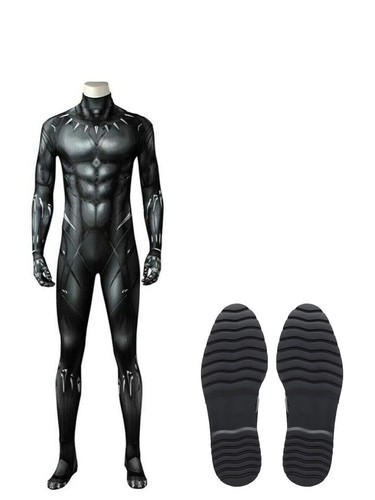 Black panther kostüm - kostüm, 3xl