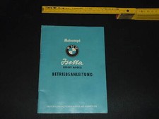 RARITÄT !!!   ORIGINAL BMW ISETTA EXPORT Bedienungsanleitung (viele Bilder)